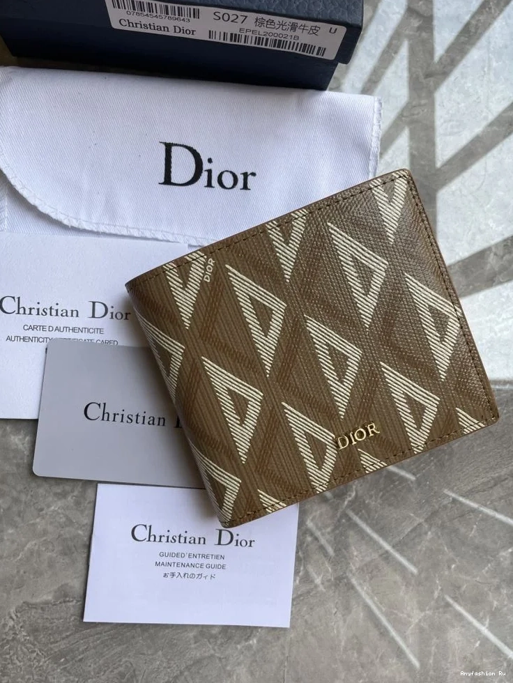 Dior Christian 45936 Wallets Purse WeatherProof 0701